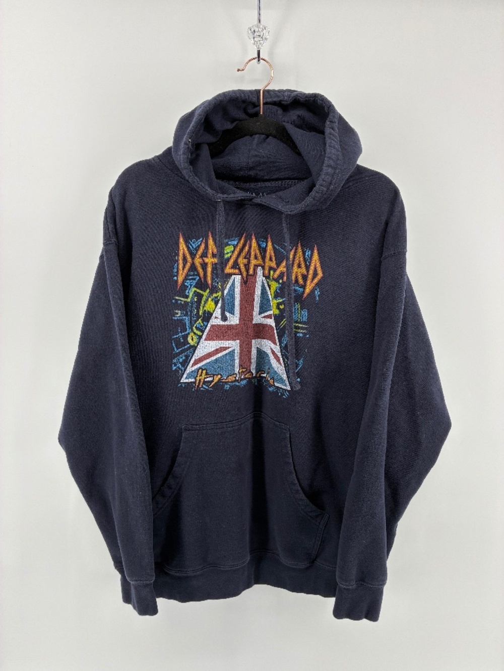 Mens Def Leopard Lightweight Hoodie
